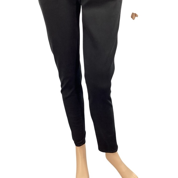 Madewell 10" High Riser Skinny Skinny Jeans Black Size 30 - Picture 3 of 7